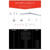 Eaglemoss Ecto-1 Parts Set No.31