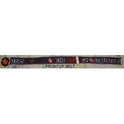 Vintage The Real Ghostbusters Childrens Kids Size Stretchy Elastic Belt Lee NYC