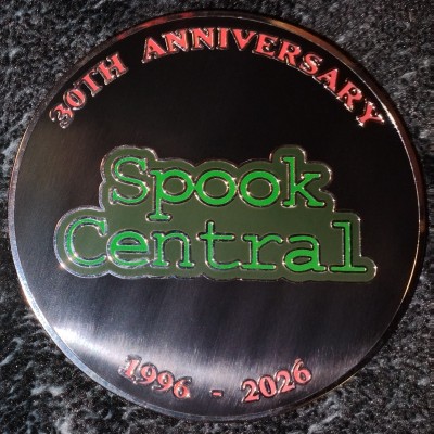* Spook Central 30th Anniversary Commemorative Coin + Free Mini-Poster Set