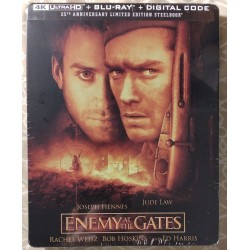 Enemy at the Gates (Steelbook) 4K UHD + Blu-ray + Digital Code (BRAND NEW, SEALED)