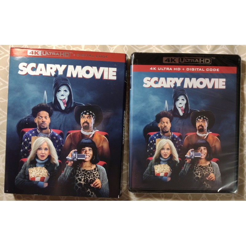 Scary Movie (2026) 4K UHD (With Slipcover) (BRAND NEW, SEALED)