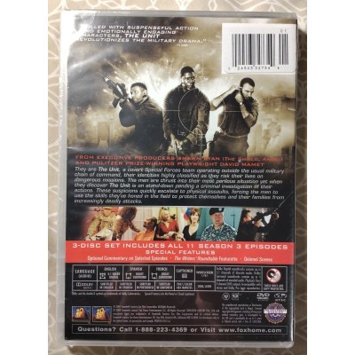 The Unit: Season 3 DVD (BRAND NEW, SEALED)