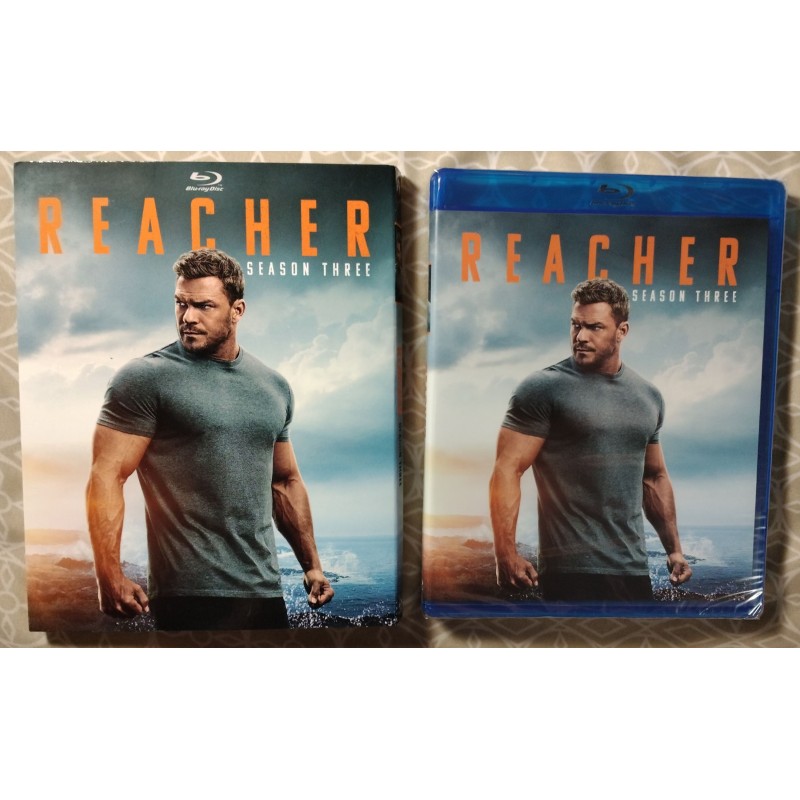 Reacher: Season 3 Blu-ray (With Slipcover) (BRAND NEW, SEALED)