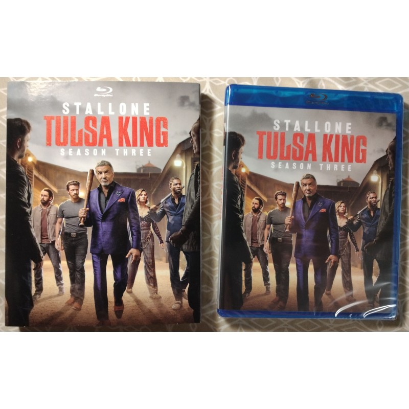 Tulsa King: Season 3 Blu-ray (With Slipcover) (BRAND NEW, SEALED)