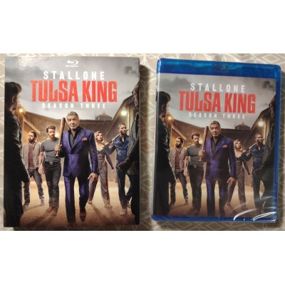 Tulsa King: Season 3 Blu-ray (With Slipcover) (BRAND NEW, SEALED)