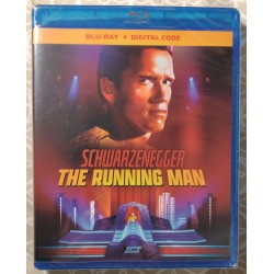 The Running Man (1987) Blu-ray + Digital Code (BRAND NEW, SEALED)