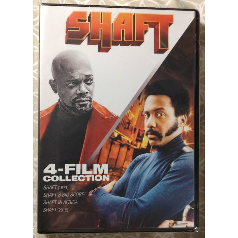 Shaft 4-Film Collection DVD (BRAND NEW, SEALED)