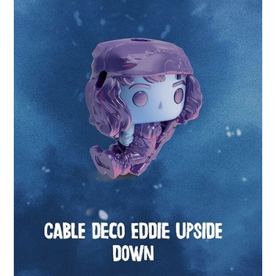 Kinder Joy Stranger Things Funko Mini-Figure: 19. Cable Deco Eddie Upside Down