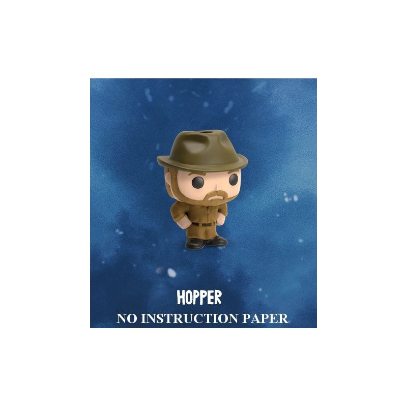 Kinder Joy Stranger Things Funko Mini-Figure: 05. Hopper (NO INSTRUCTION SHEET)