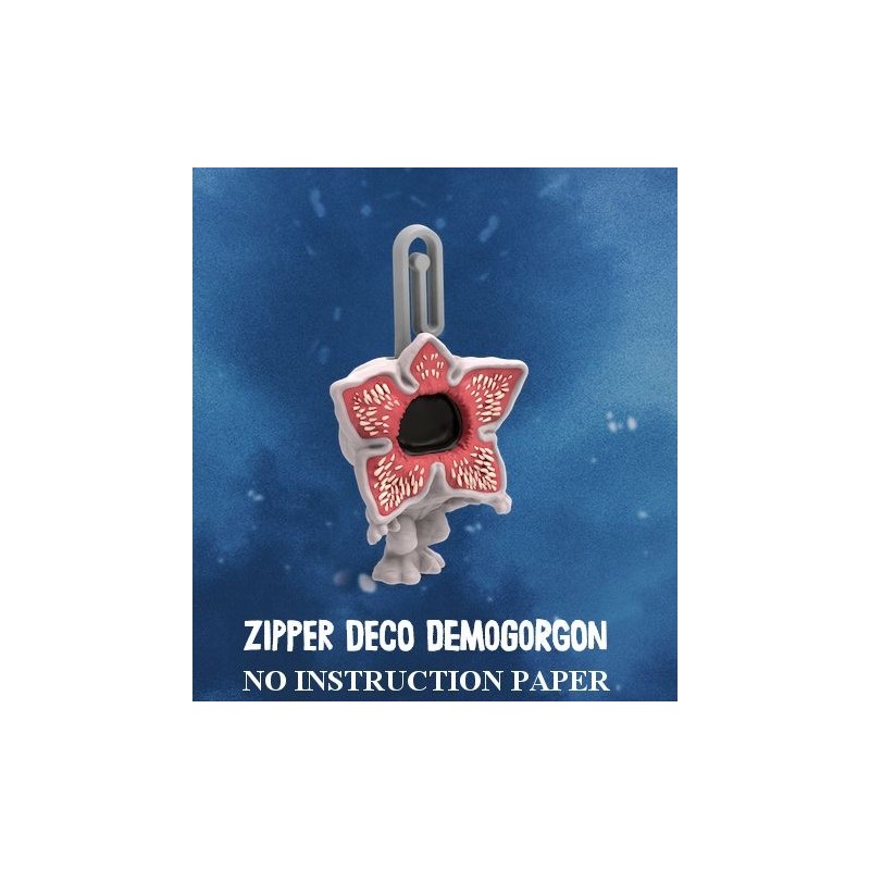 Kinder Joy Stranger Things Funko Mini-Figure: 15. Zipper Deco Demogorgon (NO INSTRUCTION SHEET)