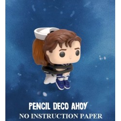 Kinder Joy Stranger Things Funko Mini-Figure: 21. Pencil Deco Ahoy (NO INSTRUCTION SHEET)