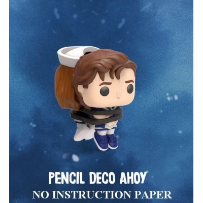 Kinder Joy Stranger Things Funko Mini-Figure: 21. Pencil Deco Ahoy (NO INSTRUCTION SHEET)