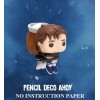 Kinder Joy Stranger Things Funko Mini-Figure: 21. Pencil Deco Ahoy (NO INSTRUCTION SHEET)