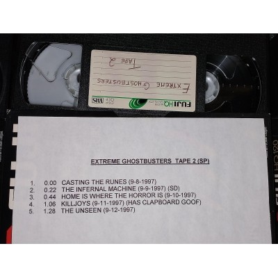 Extreme Ghostbusters: The Complete Series - Original First-Run TV Broadcast Recordings (8 VHS Tapes)