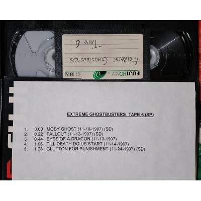 Extreme Ghostbusters: The Complete Series - Original First-Run TV Broadcast Recordings (8 VHS Tapes)