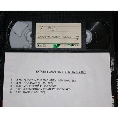 Extreme Ghostbusters: The Complete Series - Original First-Run TV Broadcast Recordings (8 VHS Tapes)